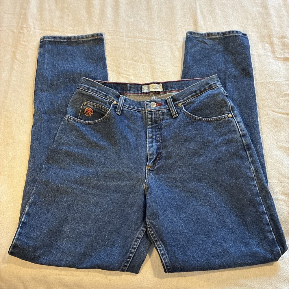 VTG Wrangler Calgary 20X Women's Jeans 11/12 Blue Original Fit Western Mom Jeans